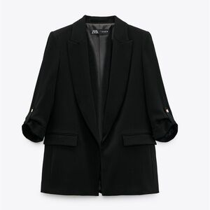 Zara Blazer w/ rolled up sleeves